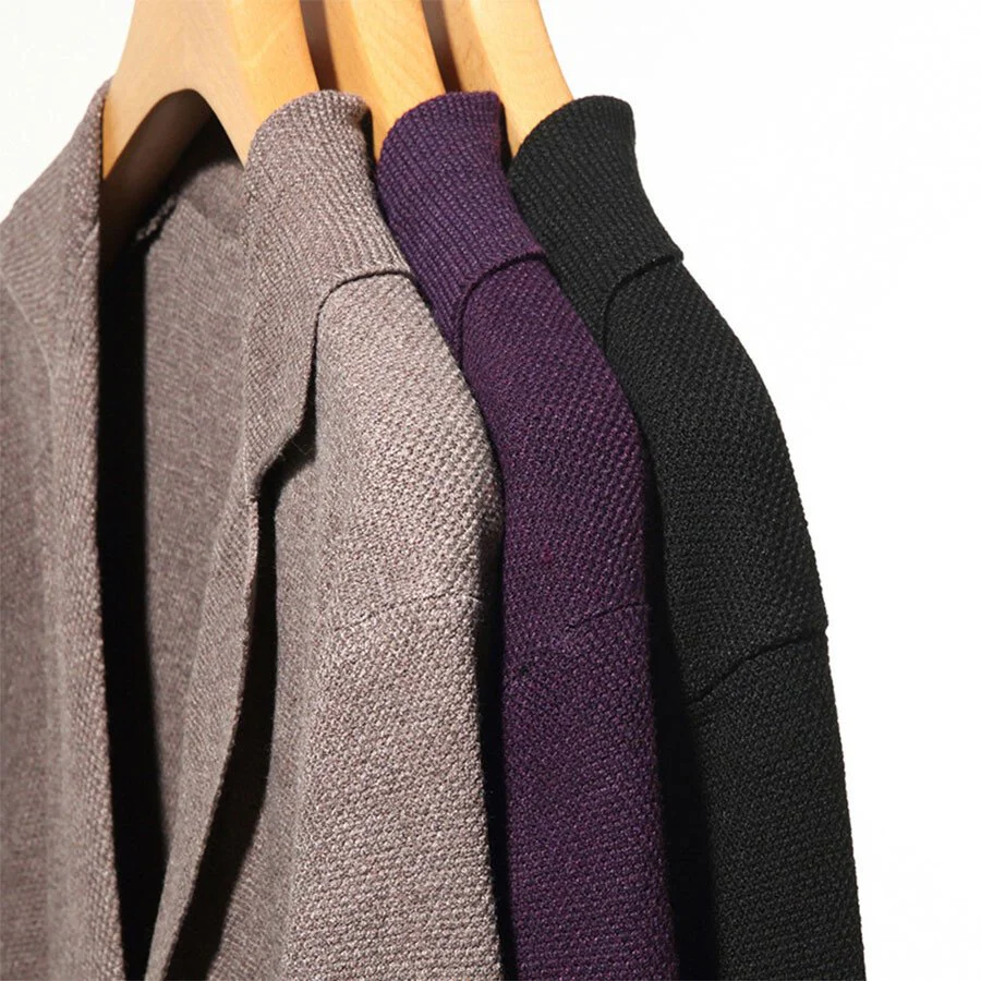 Men's Casual Knitted Cardigan Top - Image 7