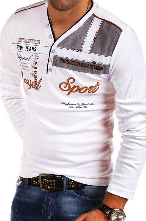 Men's Fashion Polo shirt long sleeve - Image 10