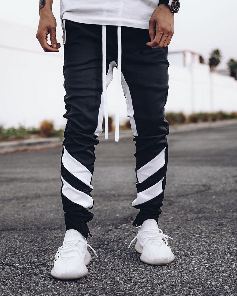 men's stitching trousers - Image 4