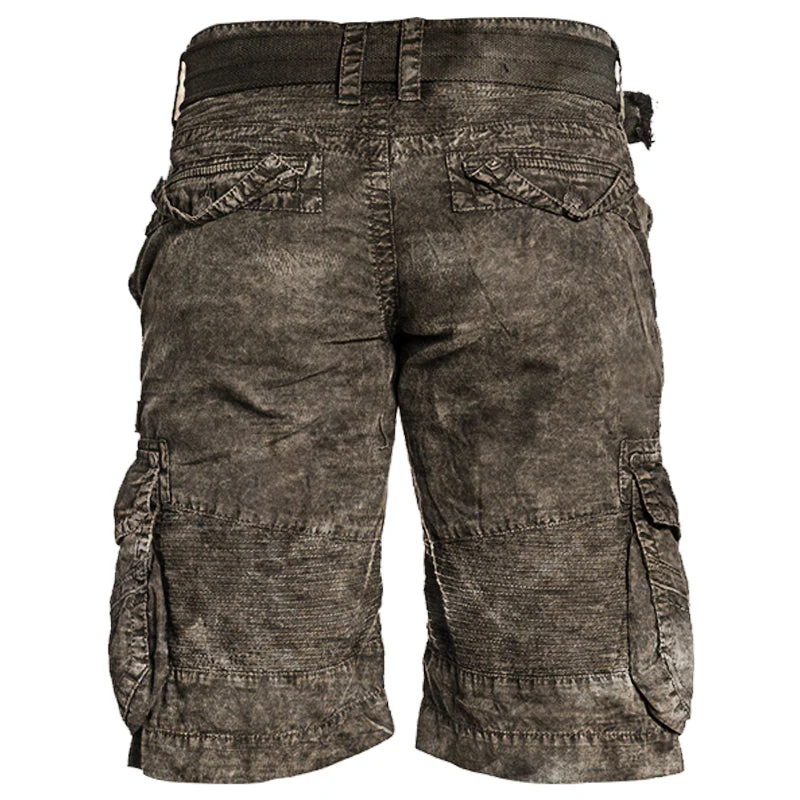 Mens Skull Printed Casual Tactical Shorts - Image 2