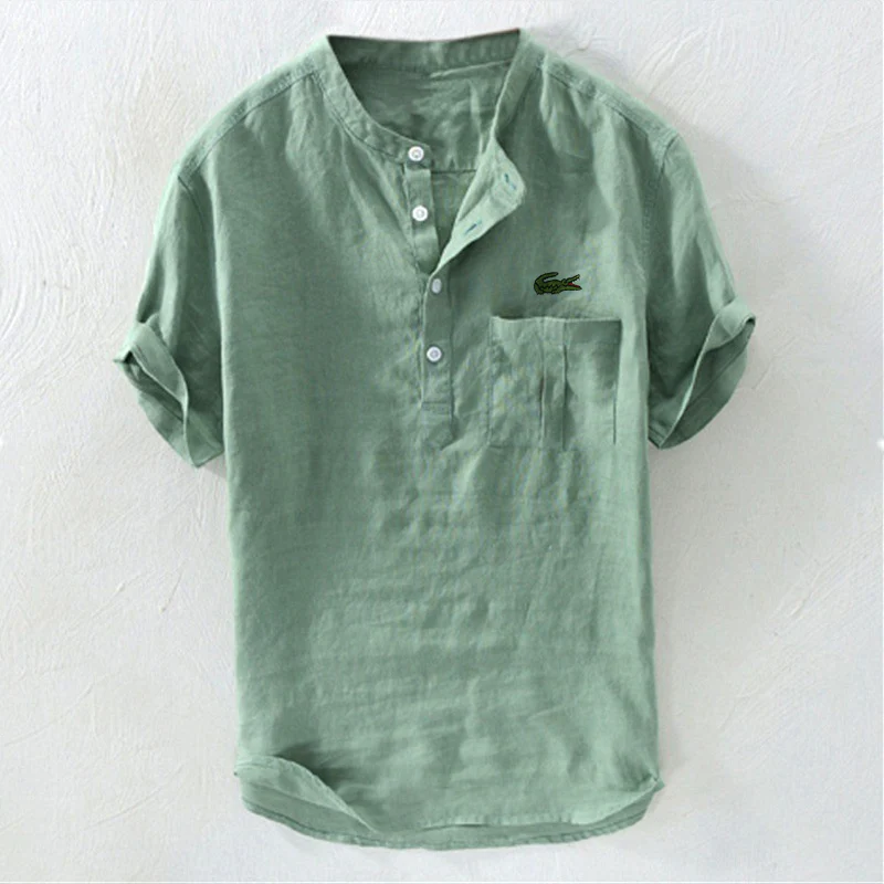 Pre-sale men's casual art print T-shirt - Image 3