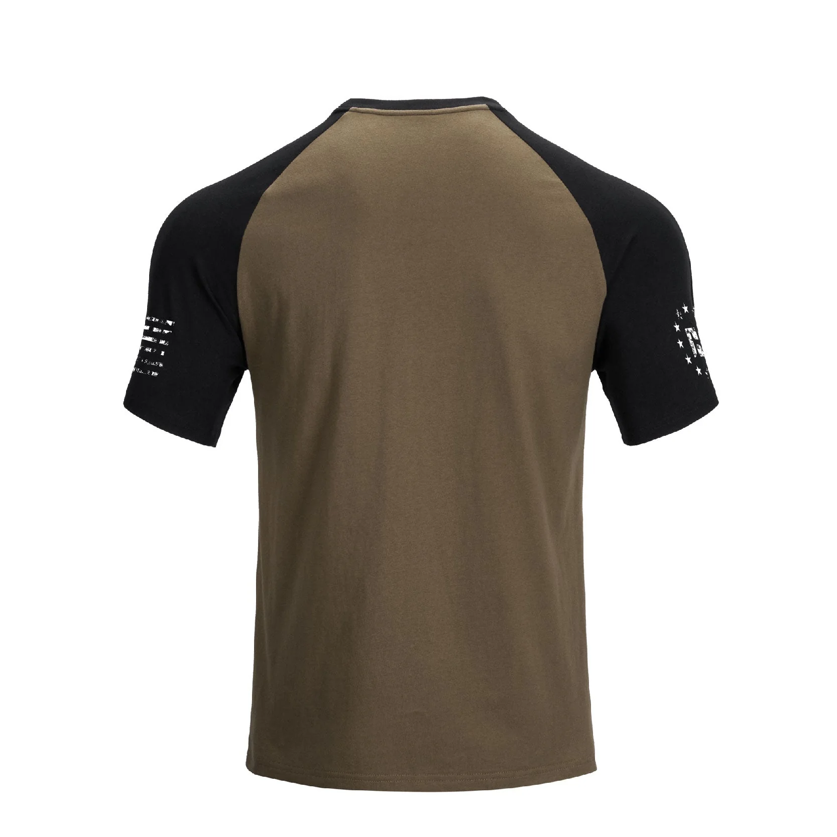 Men's 100% Cotton American Flag GFC Raglan Sleeve Short-sleeve Graphic T-shirts - Image 8
